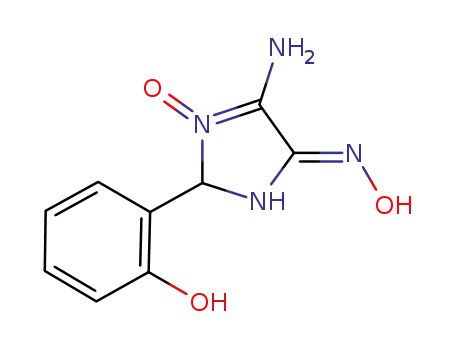 (Z)-4-amino-5-(hydroxyimino)-2-(2-hydroxyphenyl)-2,5-dihydro-1H-imidazole 3-oxide