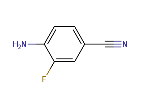 4-Amino-3-Fluorobenzonitrile cas no. 63069-50-1 98%