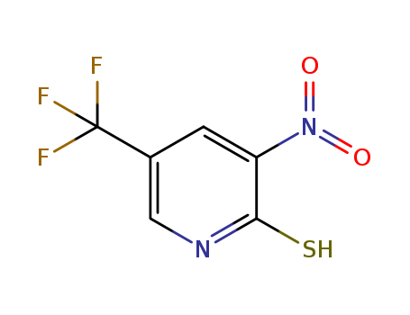 2(1H)-Pyridinethione, 3-nitro-5-(trifluoromethyl)-