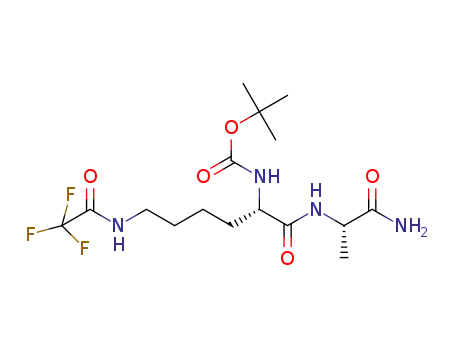 Boc-L-Lys(COCF3)-L-Ala-NH2