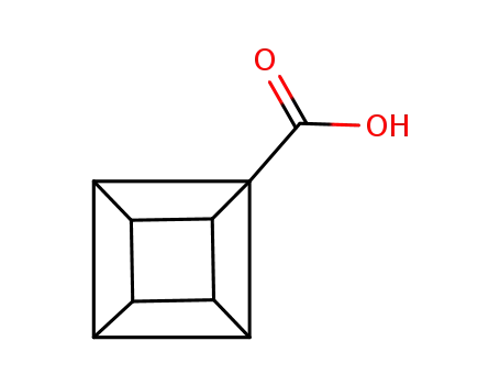 Molecular Structure of 53578-15-7 (Pentacyclo[4.2.0.02,5.03,8.04,7]octanecarboxylic acid (7CI,9CI))