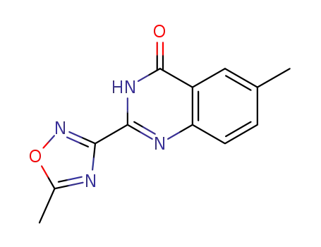 6-methyl-2-(5-methyl-1,2,4-oxadiazol-3-yl)quinazolin-4(3H)-one