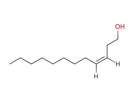 Molecular Structure of 32451-95-9 ((Z)-dodec-3-en-1-ol)