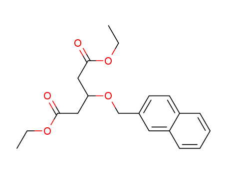 diethyl 3-(naphth-2-yl-methoxy)glutarate