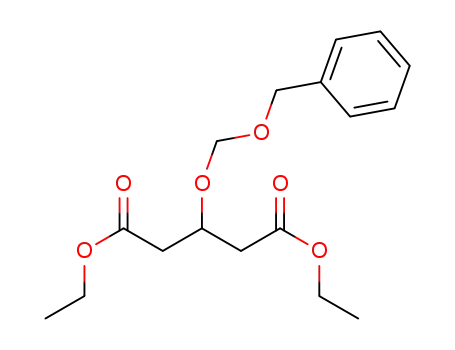 diethyl 3-(benzyloxymethyloxy)glutarate