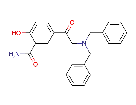 Molecular Structure of 30566-92-8 (5-(N,N-Dibenzylglycyl)salicylamide)