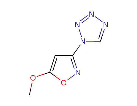 5-methoxy-3-(1H-tetrazol-1-yl)isoxazole