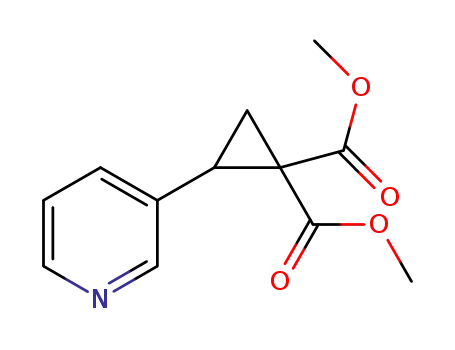 dimethyl 2-(pyridin-3-yl)cyclopropane-1,1-dicarboxylate