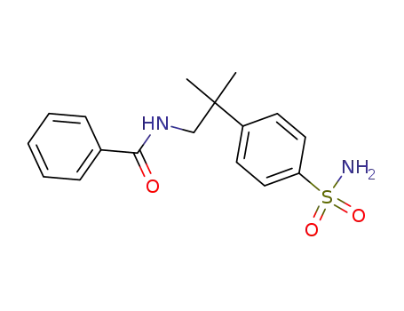 N-[2-Methyl-2-(4-sulfamoyl-phenyl)-propyl]-benzamide