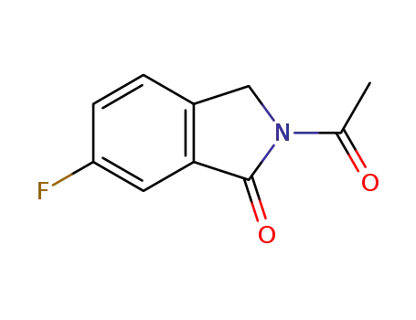 2-acetyl-6-fluoroisoindolin-1-one