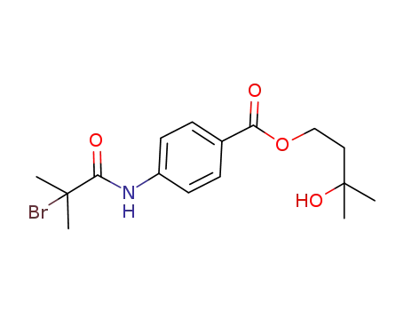 3-hydroxy-3-methylbutyl 4-(2-bromo-2-methylpropanamido)benzoate