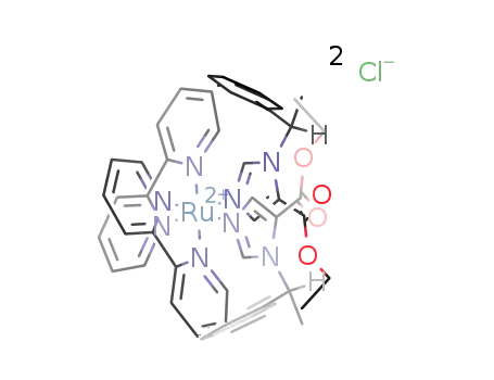 [Ru(2,2′-bipyridine)2(etomidate)2]Cl2
