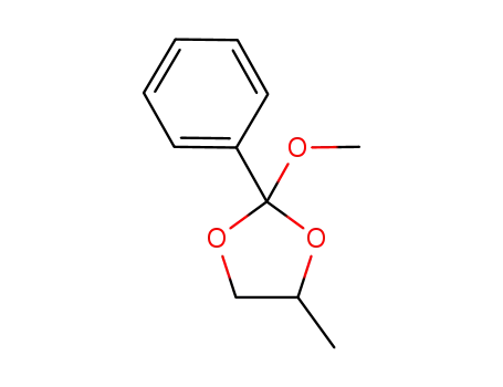 2-methoxy-2-phenyl-4-methyl-1,3-dioxolane