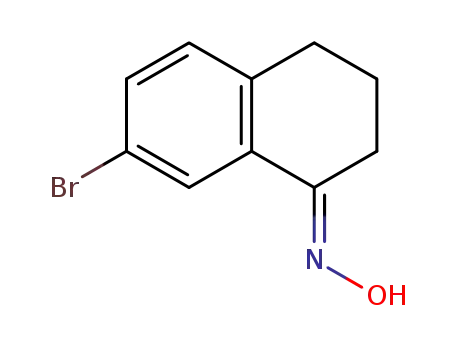 (E)-7-bromo-3,4-dihydronaphthalene-1(2H)-oneoxime
