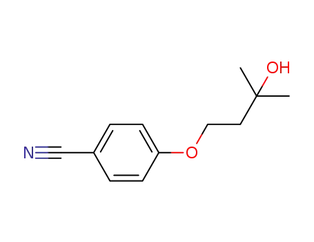 4-(3-hydroxy-3-methylbutoxy)benzonitrile