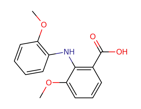 2-(2-Methoxyanilino)-3-methoxybenzoic acid