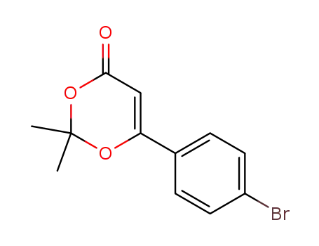 6-(4-bromophenyl)-2,2-dimethyl-1,3-dioxin-4-one