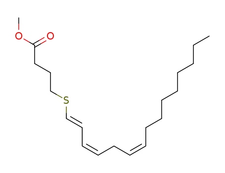 methyl (6E,8Z,11Z)-5-thia-6,8,11-eicosatrienoate