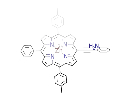 [5-(2'-aminophenylacetylene)-10,20-bis(4'-methylphenyl)-15-phenylporphyrinato]zinc(II)