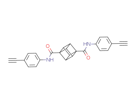 N1,N4-bis(4’-ethynylphenyl)cubane-1,4-dicarboxamide