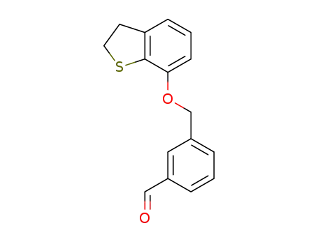 3-((2,3-dihydrobenzo[b]thiophen-7-oxy)methyl)benzaldehyde