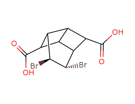 (4S,5S)-4,5-Dibromo-tricyclo[4.2.0.03,8]octane-2,7-dicarboxylic acid