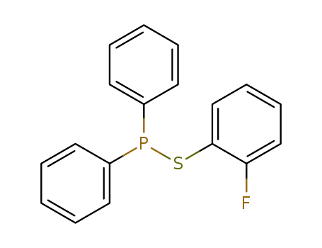 ((2-fluorophenyl)thio)diphenylphosphane
