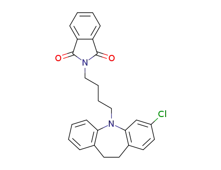 2-[4-(3-chloro-10,11-dihydro-5H-dibenzo[b,f]azepin-5-yl)butyl]-1H-isoindole-1,3(2H)-dione