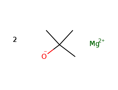 Molecular Structure of 32149-57-8 (Magnesium tert-butoxide)