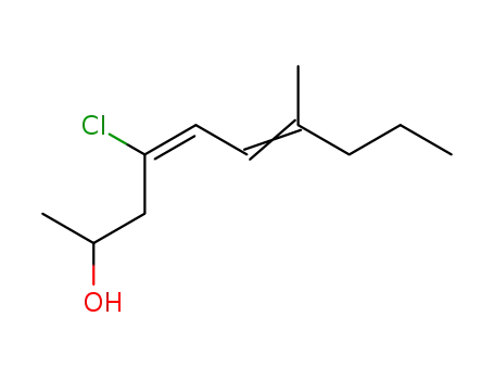 (4E,6Z)-4-Chloro-7-methyl-deca-4,6-dien-2-ol