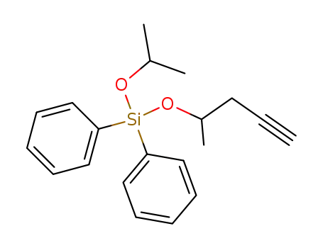 Isopropoxy-(1-methyl-but-3-ynyloxy)-diphenyl-silane