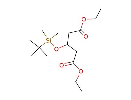 3-[(tert-Butyldimethylsilyl)oxy]pentanedioic Acid Diethyl Ester
