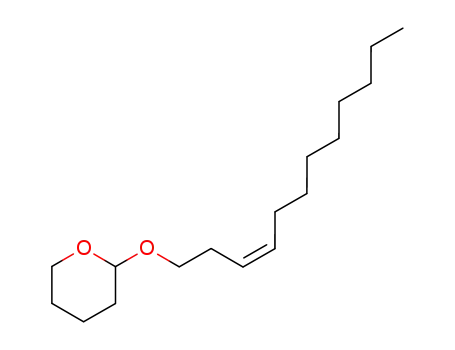 Molecular Structure of 88841-48-9 (2H-Pyran, 2-(3-dodecenyloxy)tetrahydro-, (Z)-)