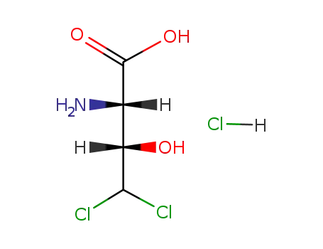 Molecular Structure of 60191-68-6 (Threonine, 4,4-dichloro-)