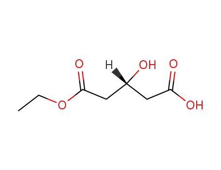 Molecular Structure of 95310-88-6 ((S)-3-HYDROXYGLUTARATE ETHYL)