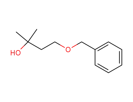 Molecular Structure of 138432-95-8 (2-Butanol, 2-methyl-4-(phenylmethoxy)-)