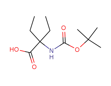 2-[[(1,1-dimethylethoxy)carbonyl]amino]-2-ethylbutanoic acid