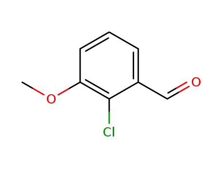 Molecular Structure of 54881-49-1 (2-CHLORO-3-METHOXYBENZALDEHYDE)