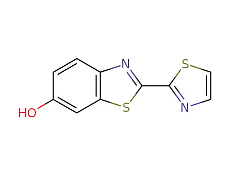 Molecular Structure of 63565-77-5 (6-Benzothiazolol, 2-(2-thiazolyl)-)