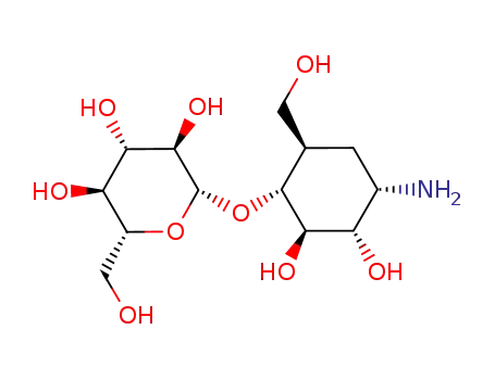 1-O-β-D-glucopyranosyl-1L-(1,3,4/2,6)-4-amino-6-hydroxymethyl-1,2,3-cyclohexanetriol