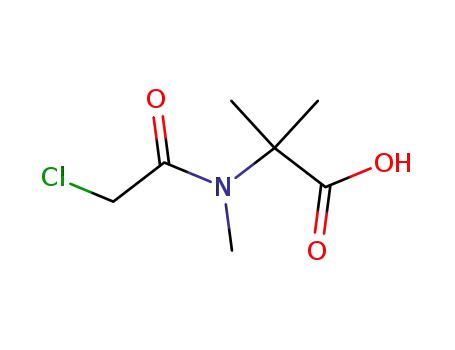 Molecular Structure of 138062-82-5 (Alanine,  N-(chloroacetyl)-N,2-dimethyl-  (9CI))