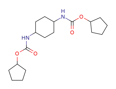 (4-Cyclopentyloxycarbonylamino-cyclohexyl)-carbamic acid cyclopentyl ester