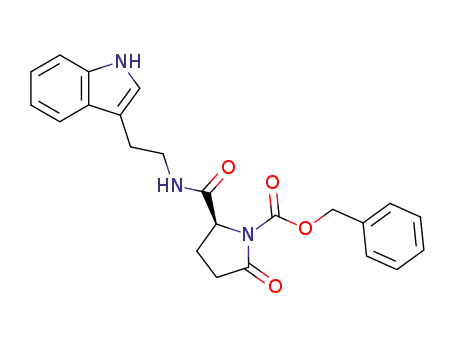 (S)-2-[2-(1H-Indol-3-yl)-ethylcarbamoyl]-5-oxo-pyrrolidine-1-carboxylic acid benzyl ester