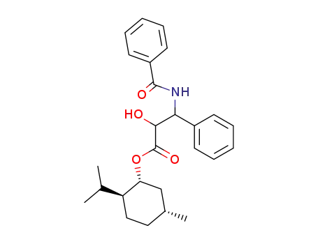3-Benzoylamino-2-hydroxy-3-phenyl-propionic acid (1R,2S,5R)-2-isopropyl-5-methyl-cyclohexyl ester