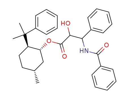 3-Benzoylamino-2-hydroxy-3-phenyl-propionic acid (1R,2S,5R)-5-methyl-2-(1-methyl-1-phenyl-ethyl)-cyclohexyl ester