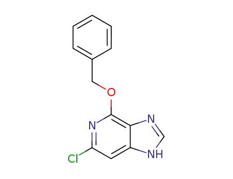 1H-Imidazo[4,5-c]pyridine, 6-chloro-4-(phenylmethoxy)-