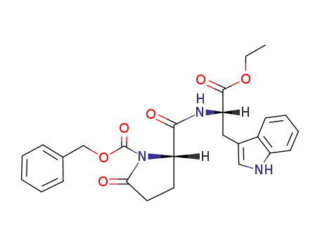 N-carbobenzoxy-L-pyroglutamyl-L-tryptophan ethyl ester