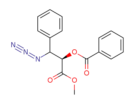Benzoic acid (R)-2-azido-1-methoxycarbonyl-2-phenyl-ethyl ester