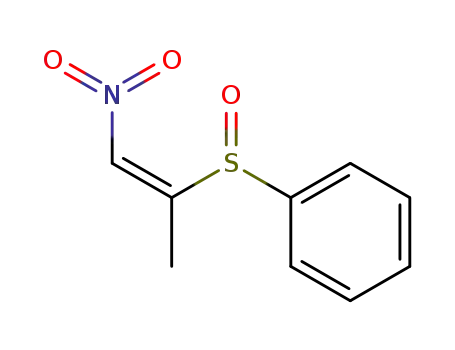 ((Z)-1-Nitro-prop-1-ene-2-sulfinyl)-benzene