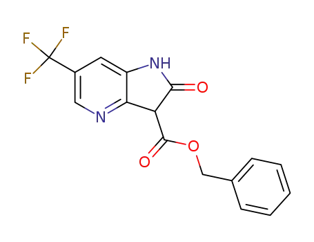 3-benzyloxycarbonyl-6-trifluoromethyl-4-azaoxindole